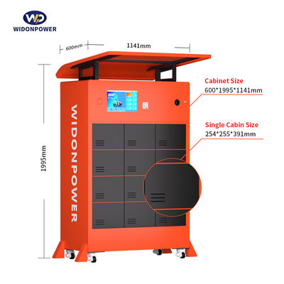Tủ trao đổi pin thông minh công suất cao Hệ thống trao đổi pin được chứng nhận CE