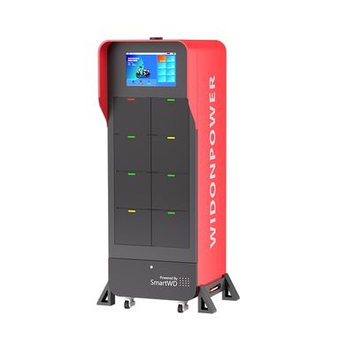 Tủ đổi pin cắm trực tiếp 8 ngăn cho xe đạp điện & xe giao hàng